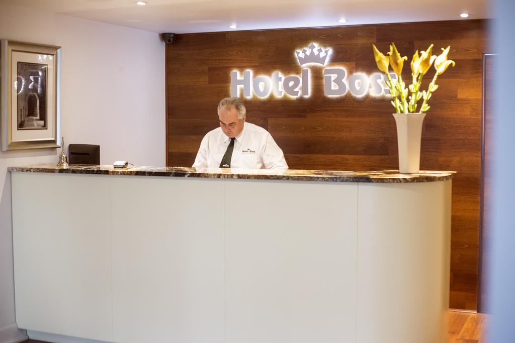 Hotel Boss Lodź Bagian luar foto